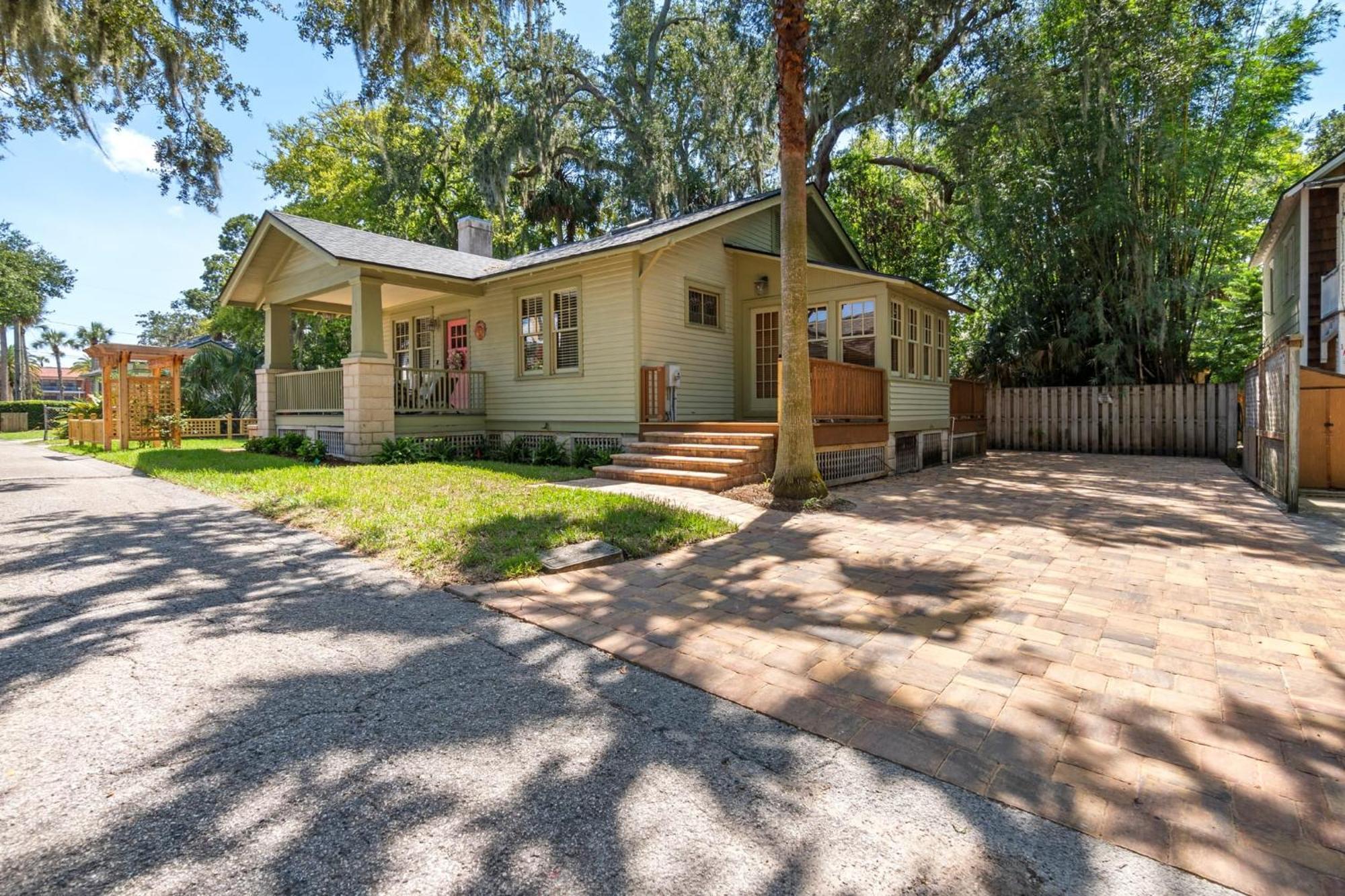 Flagler Cottage - 1 Block To Historic District St. Augustine Exterior photo